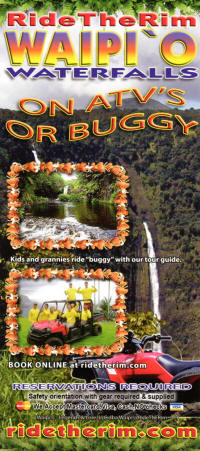 Ride the Rim Waipio Brochure